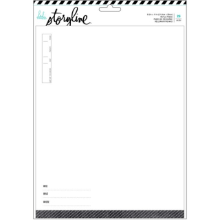 Heidi Swapp - STORYLINE 8.5x11 / REFILL PAGES (12 ks) - náhradní kapsy do alba