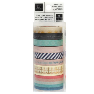 *** Heidi Swapp - SET SAIL Washi Tapes - papírové pásky
