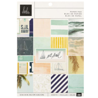 Heidi Swapp - SET SAIL 6x8 - scrapbookové čtvrtky