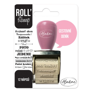 Aladine - ROLL´ STAMP / CESTOVNÍ DENÍK - rolovací razítko