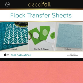 *** Thermoweb - FLOCK TRANSFER / PINK CARNATION - sametová fólie