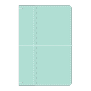 *** Doodlebug - TRAVELER´S NOTEBOOK / MINT - cestovní deník