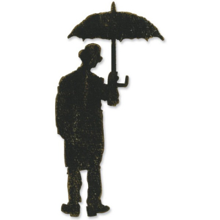 *** Sizzix - BIGZ / UMBRELLA MAN - vyřezávací šablona