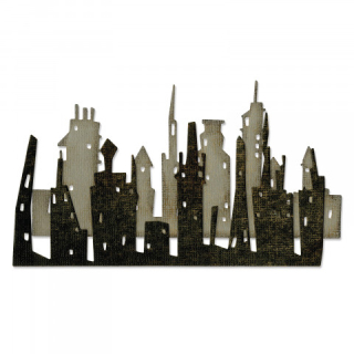 *** Sizzix - CITYSCAPE SKYLINE - vyřezávací šablony