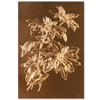 Sizzix - POINSETTIA - 3D embossovací kapsa