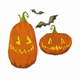 *** Sizzix - PUMPKIN PATCH COLORIZE - vyřezávací šablony