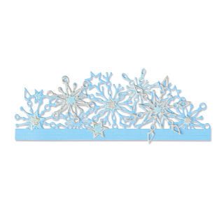 *** Sizzix - SNOWFLAKE EDGE - vyřezávací šablony
