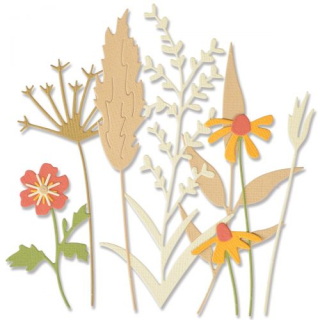 *** Sizzix - DELICATE AUTUMN STEMS - vyřezávací šablony