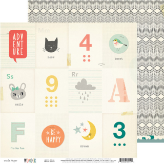 *** Crate Paper - WONDER / Dream - scrapbooková čtvrtka