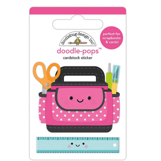 *** Doodlebug - CRAFT CADDY Doodle-Pops - 3D samolepky