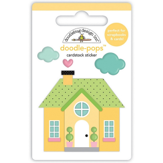 *** Doodlebug - COZY COTTAGE Doodle-Pops - 3D samolepky