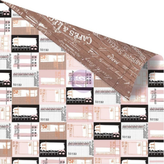 *** Prima Marketing - AMELIA ROSE / Ticket Collector - scrapbooková čtvrtka