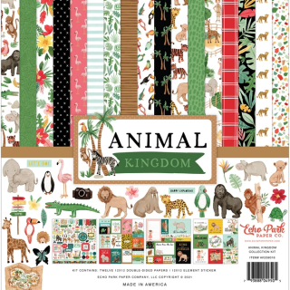 Echo Park - ANIMAL KINGDOM Collection Kit - kompletní sada