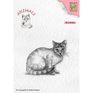 Nellie Snellen - CAT - silikonové razítko