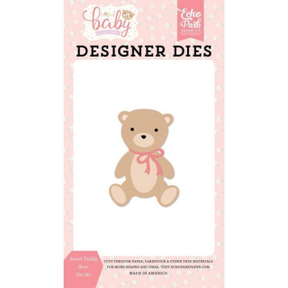 Echo Park - HELLO BABY GIRL / TEDDY BEAR - vyřezávací šablony