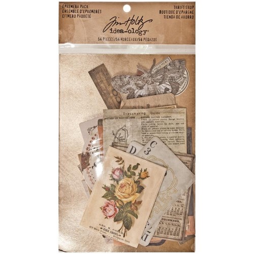 Tim Holz - THRIFT SHOP Ephemera - papírové výřezy