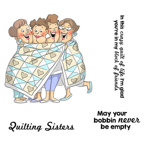Art Impressions - QUILT SET - cling razítko