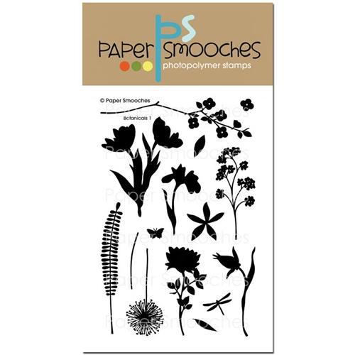 Paper Smooches - BOTANICALS 1 - silikonová razítka