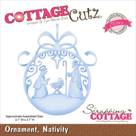 Cottage Cutz - NATIVITY ORNAMENT - vyřezávací šablony