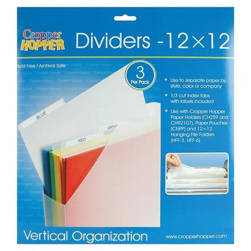 Cropper Hopper - DIVIDERS 12x12 - rozdělovače