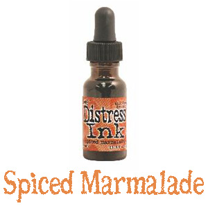 Distress Reinker - SPICED MARMALADE - scrapbook