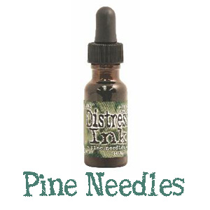 Distress Reinker - PINE NEEDLES - scrapbook