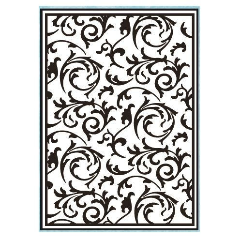 Efco - embossovací kapsa FLORAL PATTERN
