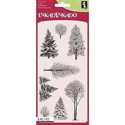 Inkadinkado - WOODLAND WONDERLAND - silikonová razítka