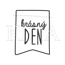 Keta (616) - KRÁSNÝ DEN - cling razítko