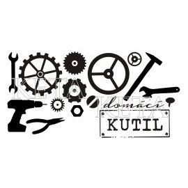 Keta - DOMÁCÍ KUTIL (498) - cling razítko