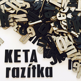 Keta - kartonová písmenka PILSEN PLAKAT (7) - scrapbook