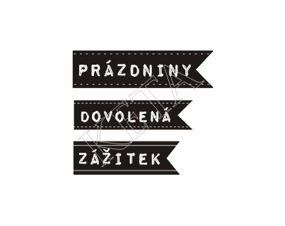 Keta - PRÁZDNINY, DOVOLENÁ, ZÁŽITEK (335) - cling razítko