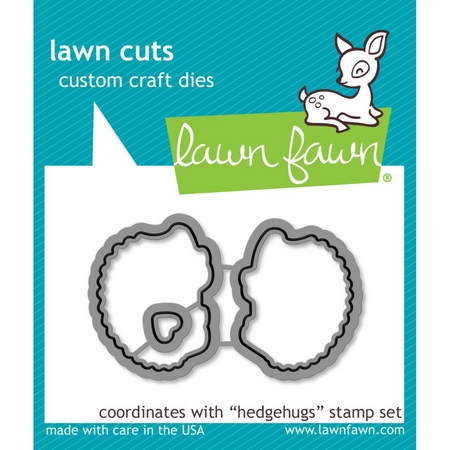 Lawn Fawn - HEDGEHUGS - vyřezávací šablony