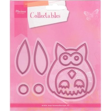 Marianne - BUILD AN OWL - vyřezávací šablony