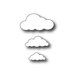 Memory Box - PUFFY CLOUDS - vyřezávací šablona