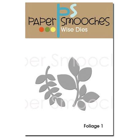 Paper Smooches - FOLIAGE 1 - vyřezávací šablony