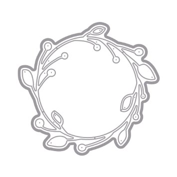 Rayher - LEAFY WREATH - vyřezávací šablony