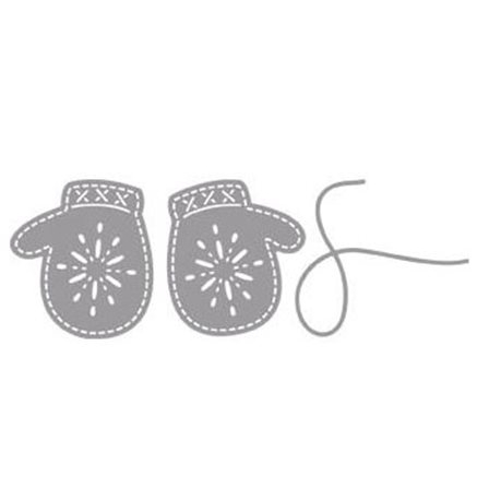 Rayher - STITCHED MITTENS - vyřezávací šablony