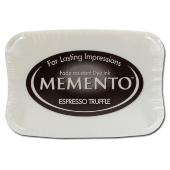 Razítkovací barva - Memento ESPRESSO TRUFFLE - scrapbook