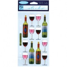 Sticko - WINE Stickers - samolepky