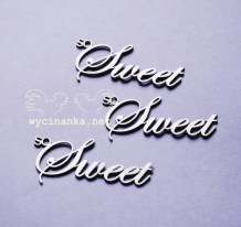 Wycinanka - SO SWEET (315) - kartonové výřezy