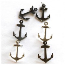 Eyelet Outlet - METALLIC ANCHOR Brads - ozdobné svorky