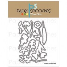 Paper Smooches - BOTANICALS 1 - vyřezávací šablony