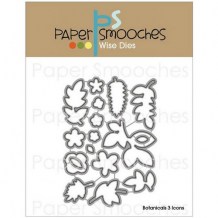 Paper Smooches - BOTANICALS 3 - vyřezávací šablony