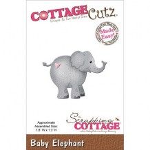 Cottage Cutz - BABY ELEPHANT - vyřezávací šablona