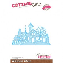 Cottage Cutz - WINTERLAND VILLAGE - vyřezávací šablony