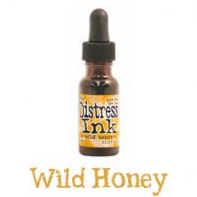 Distress Reinker - WILD HONEY - scrapbook