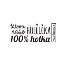 Keta (679) - 100% HOLKA - cling razítko