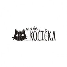 Keta (709) - NAŠE KOČIČKA - cling razítko