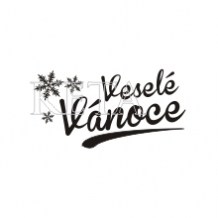 Keta (476) - VESELÉ VÁNOCE - dřevěné razítko